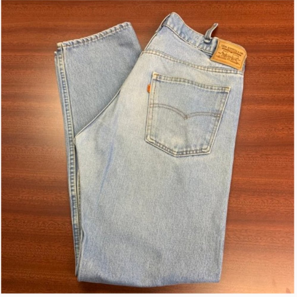 Vintage 505 Levi's 30 Plus Yrs. Orange Tag
